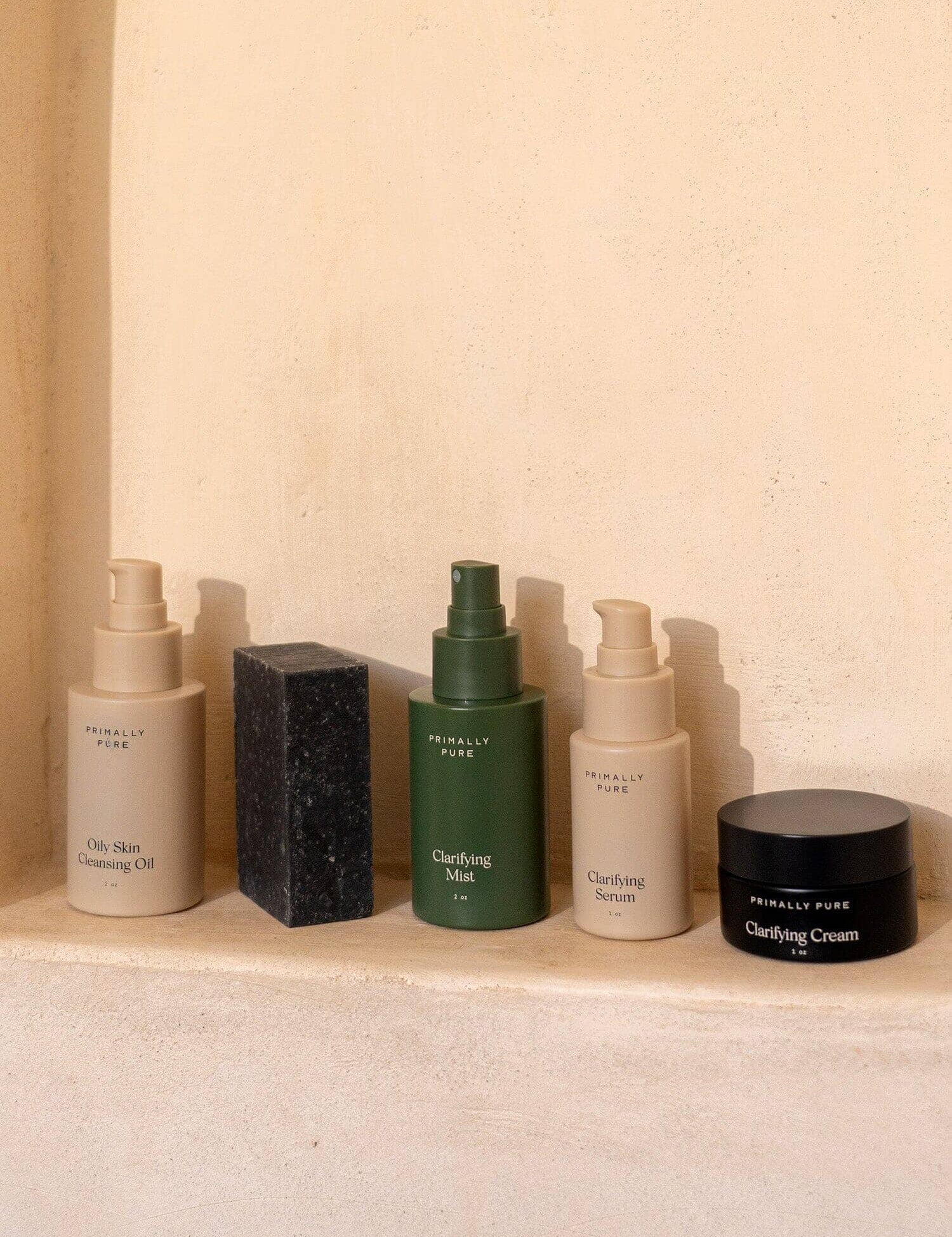 The Routine: Oil-Rich Skin Bundle Primally Pure 