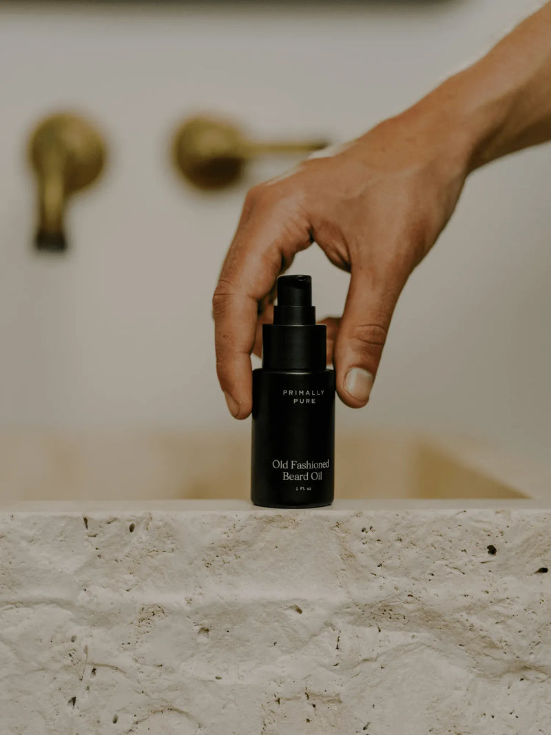 Old Fashioned Beard Oil Men Primally Pure