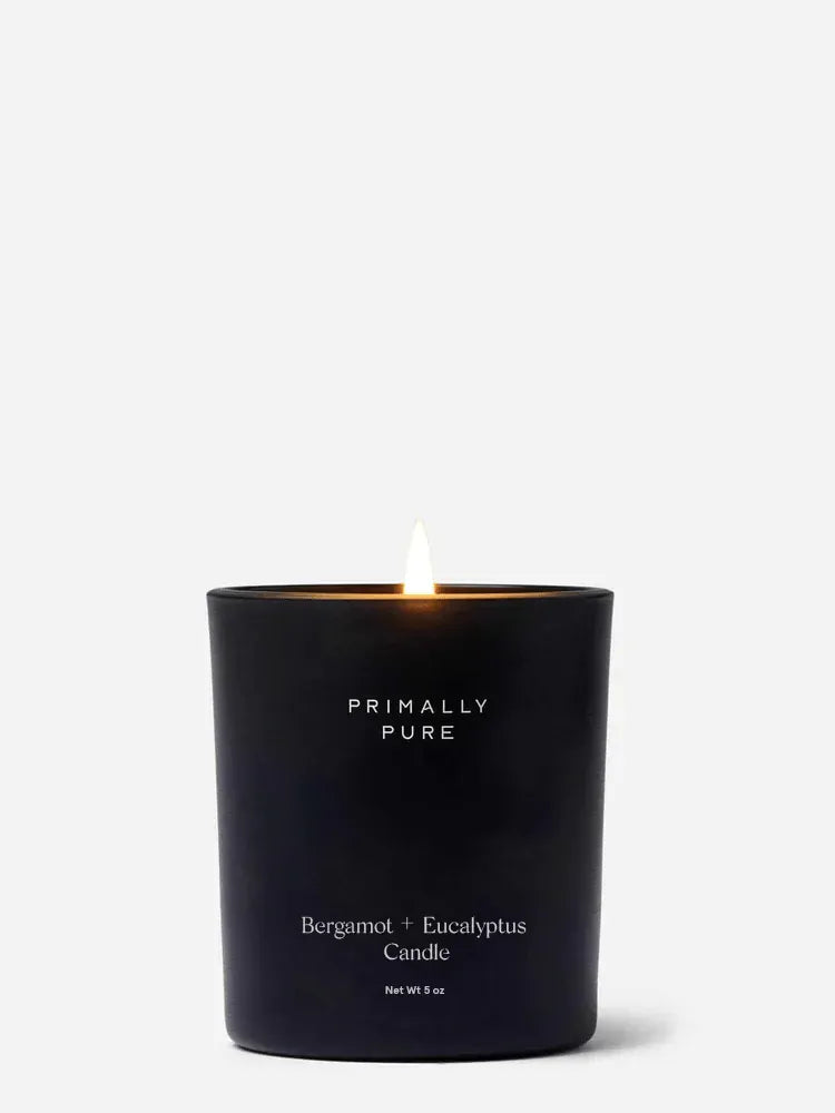 Bergamot + Eucalyptus Candle (5oz) Candle Primally Pure