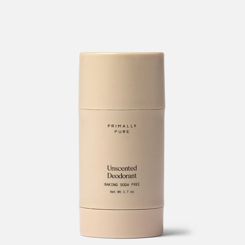 Unscented (Baking Soda Free) Deodorant Deodorant Primally Pure