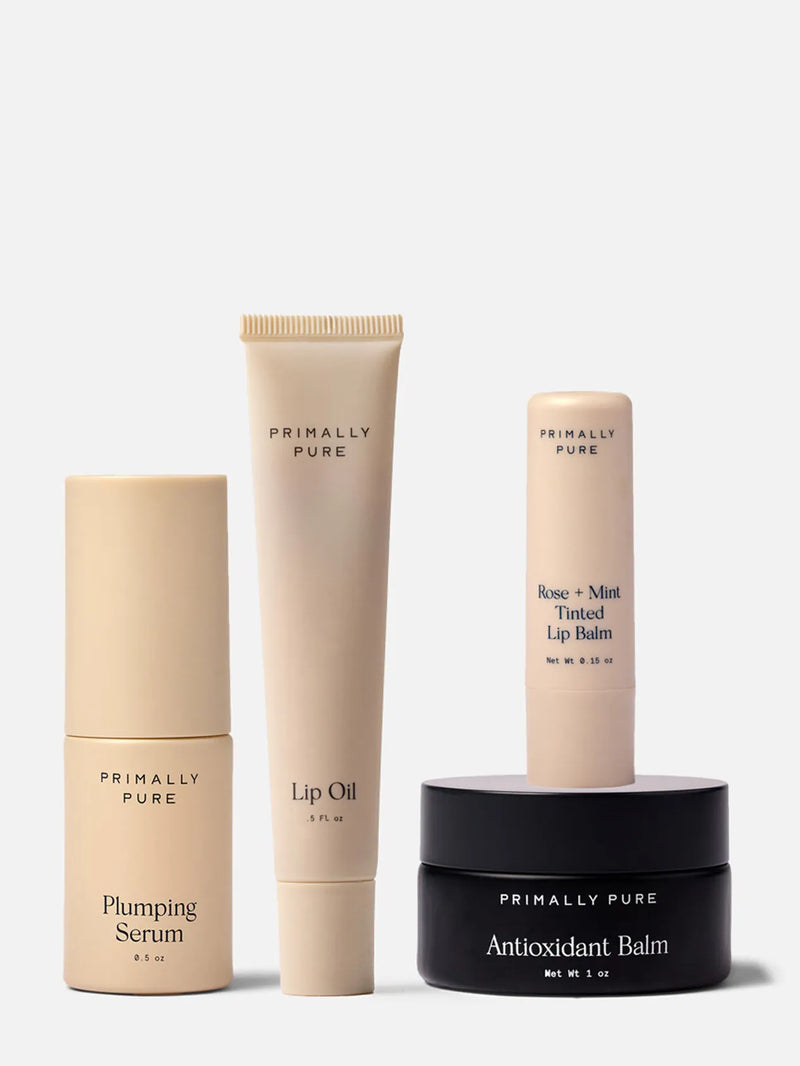 Radiance Ritual Mother's Day Bundle Non-Toxic Skincare Bundle with Lip Care and Skincare by Primally Pure
