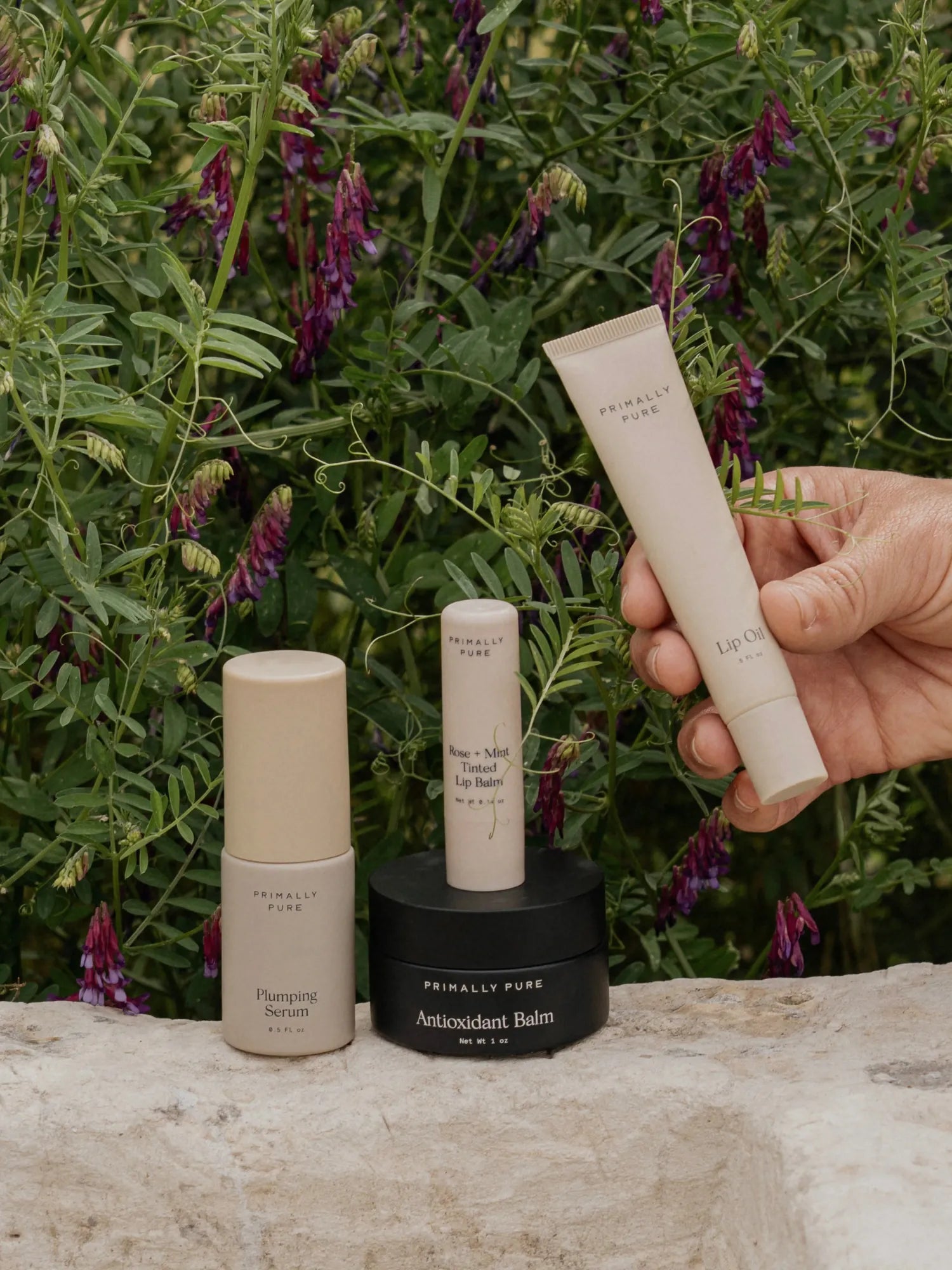 Radiance Ritual Mother's Day Bundle Non-Toxic Skincare Bundle with Lip Care and Skincare by Primally Pure