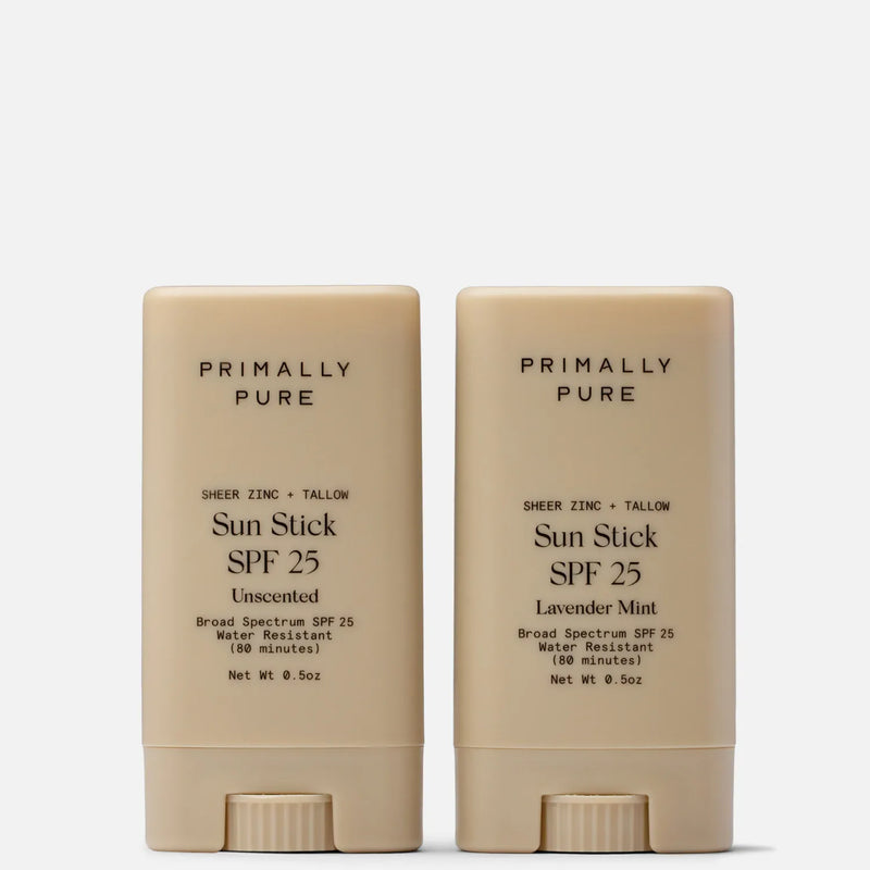 Primally Pure Tallow Based Mineral Sun Stick SPF 25