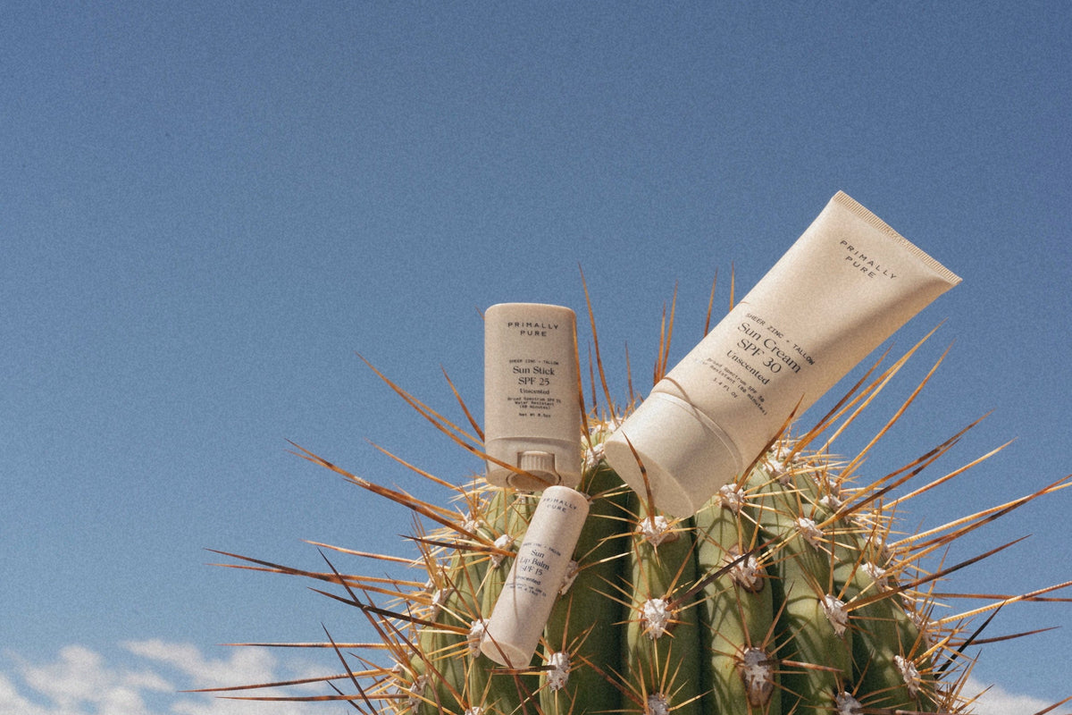 Primally Pure Clean Sun Care | Tallow Based Sunscreen
