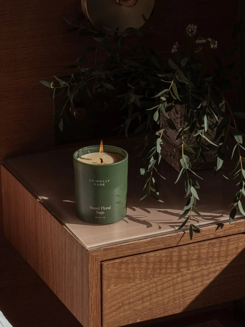 Sweet Floral Sage Candle Candle Primally Pure