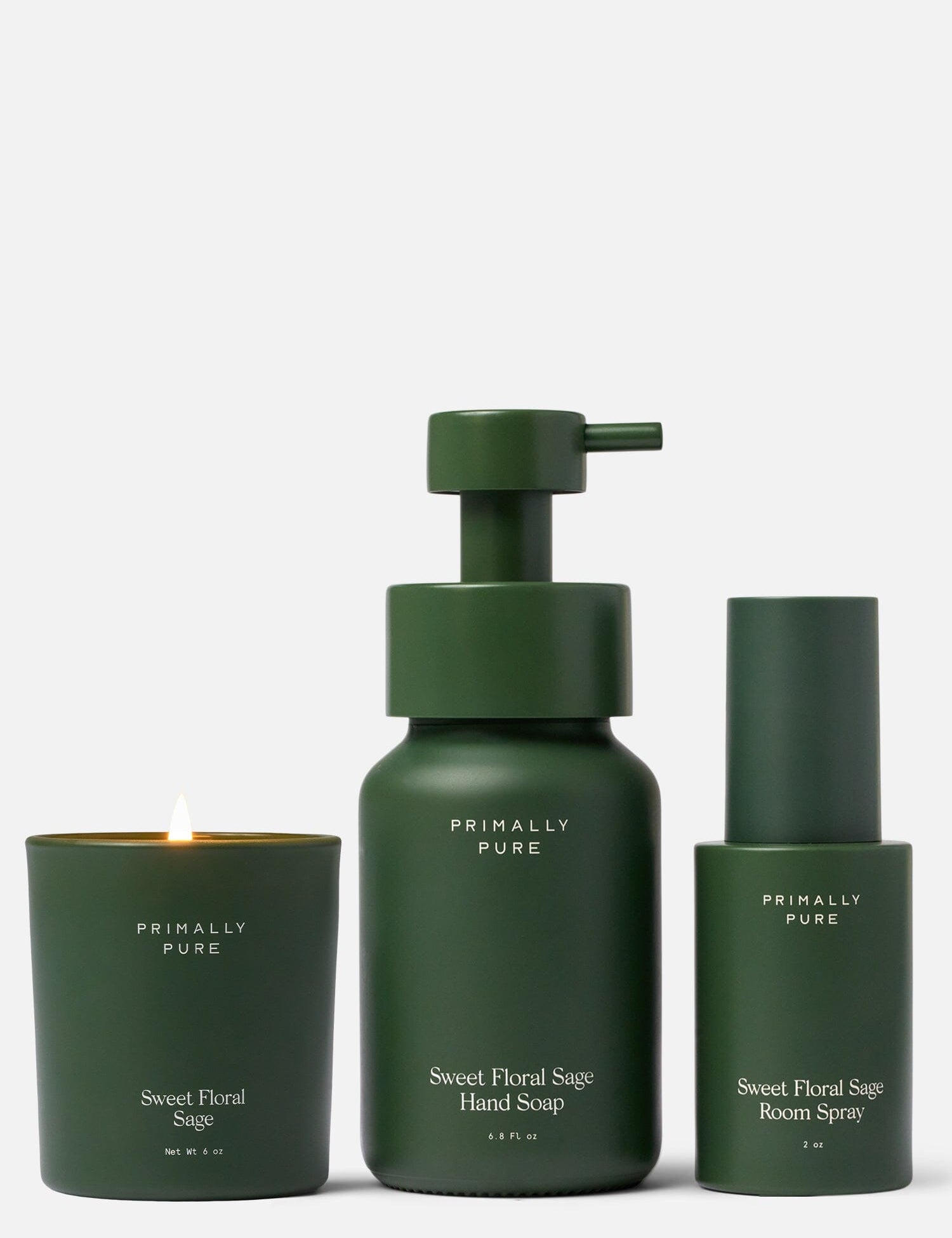 Sweet Floral Sage Home Collection Bundle Primally Pure 