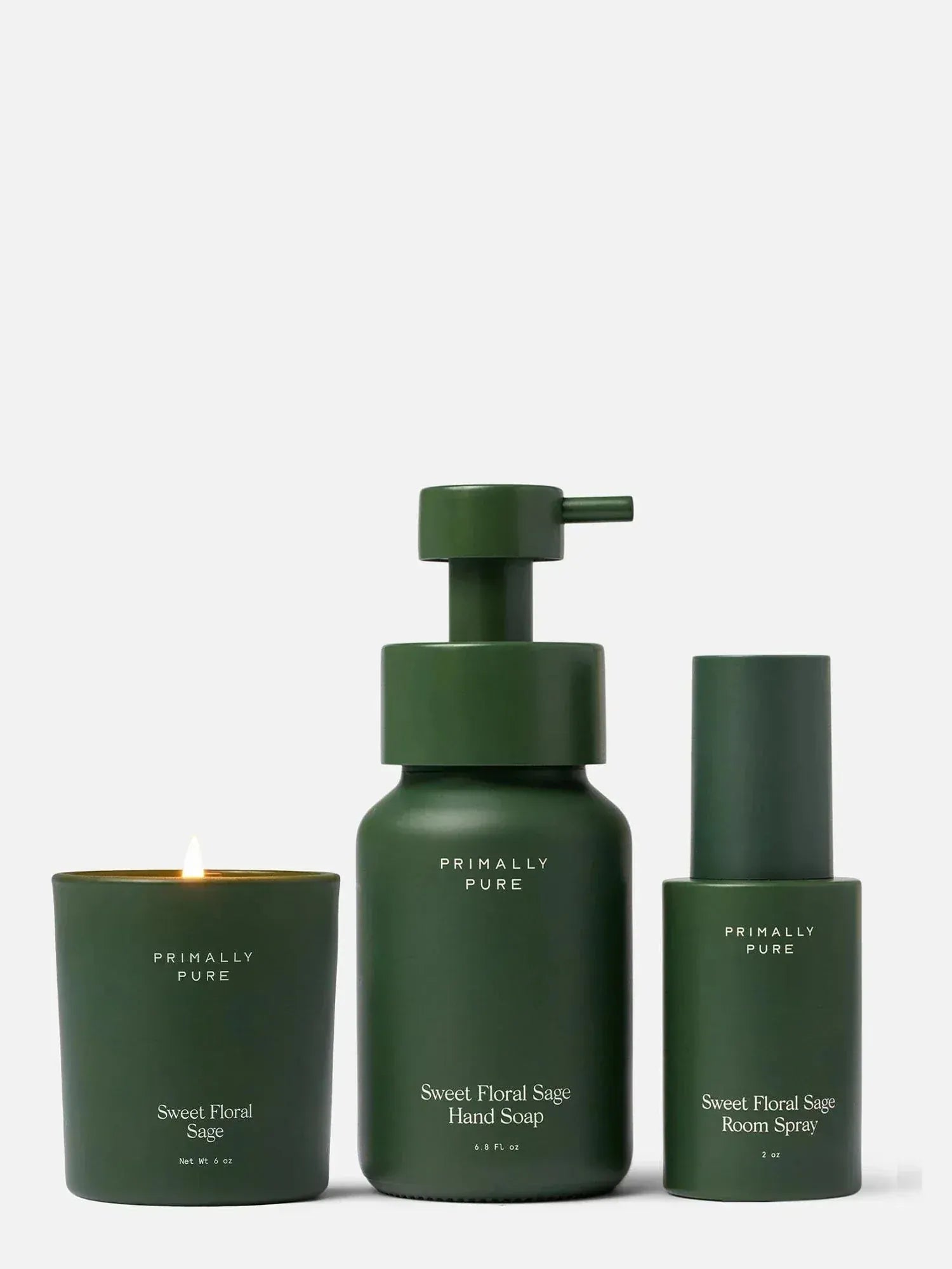 Sweet Floral Sage Home Collection Bundle Primally Pure