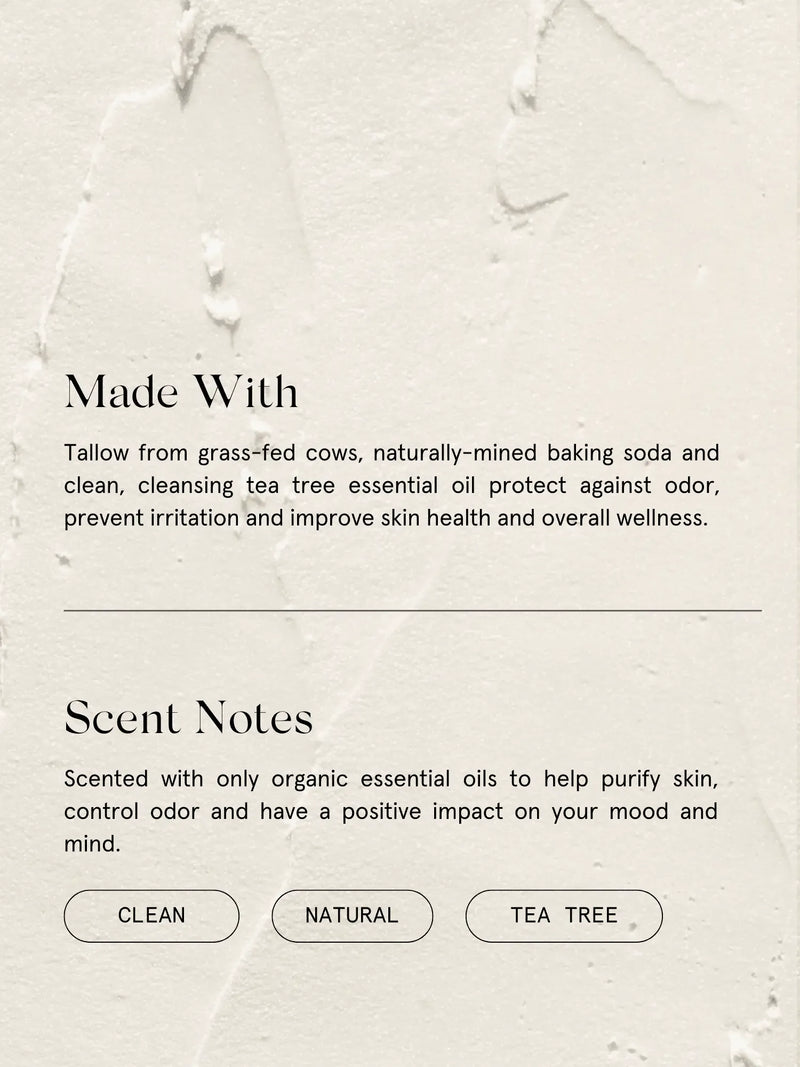 Tea Tree Deodorant Deodorant Primally Pure