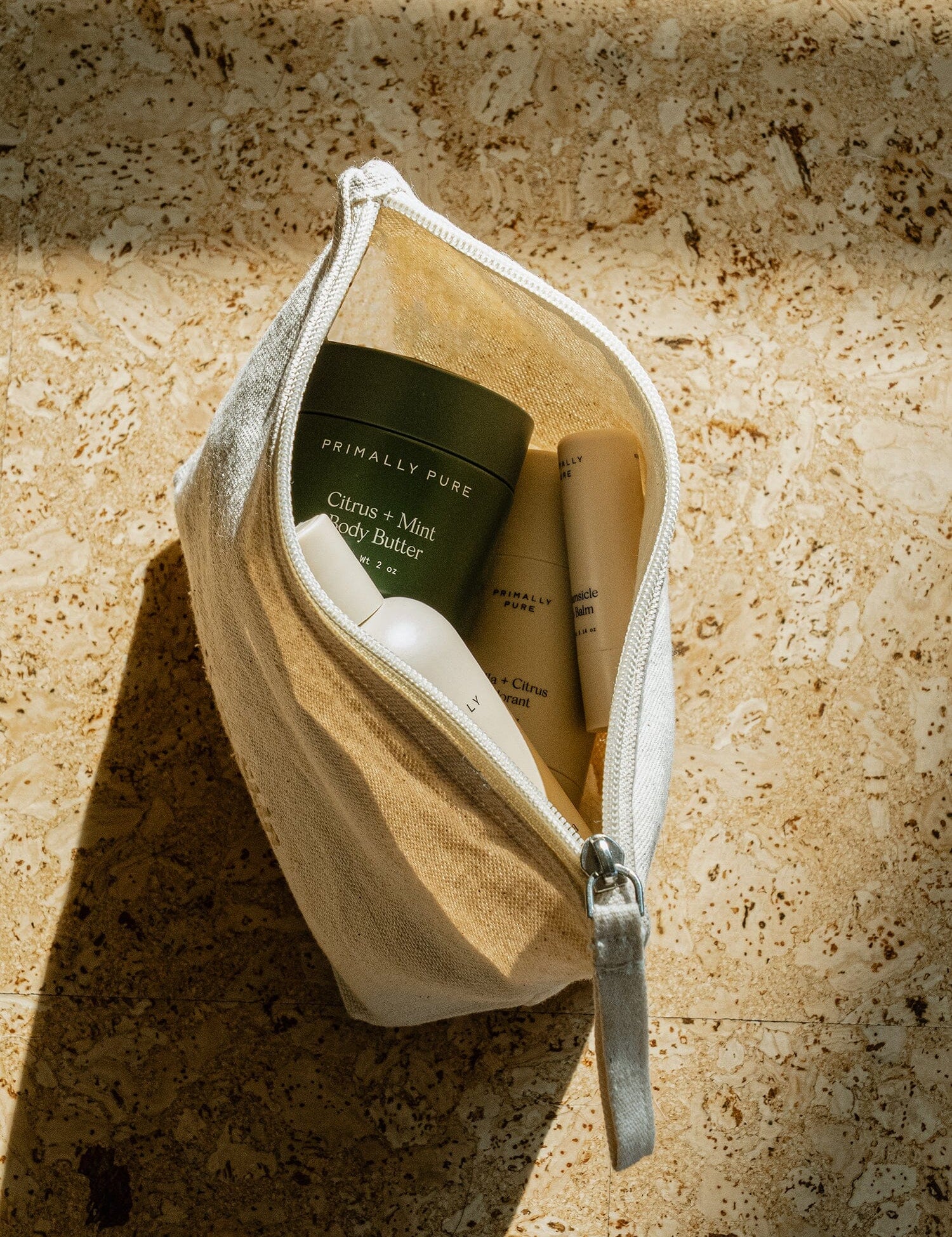 The Jet Set Bundle Primally Pure Limited Edition Soil To Skin Travel Tote