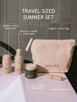The Jet Set Bundle Primally Pure Travel Sized Summer Skincare Set