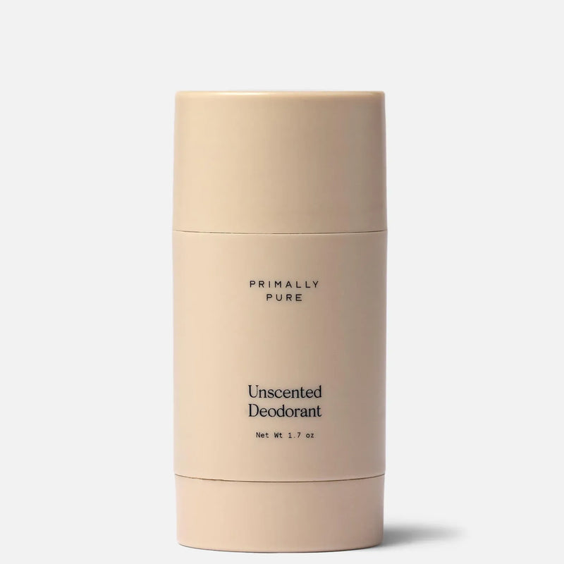 Unscented Deodorant Deodorant Primally Pure - Natural aluminum-free deodorant with tallow - 40,000 5-star reviews