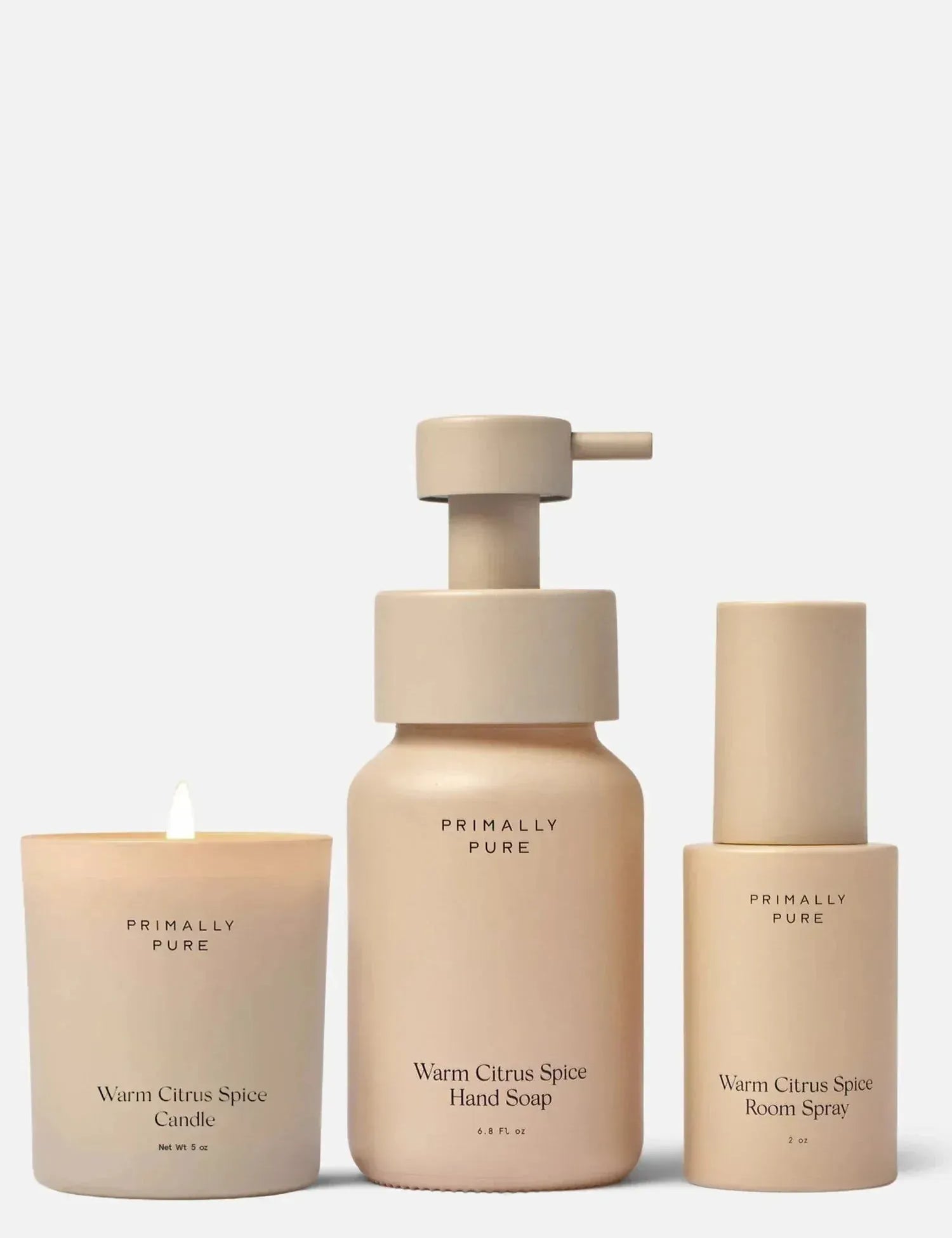 Warm Citrus Spice Home Collection Bundle Primally Pure