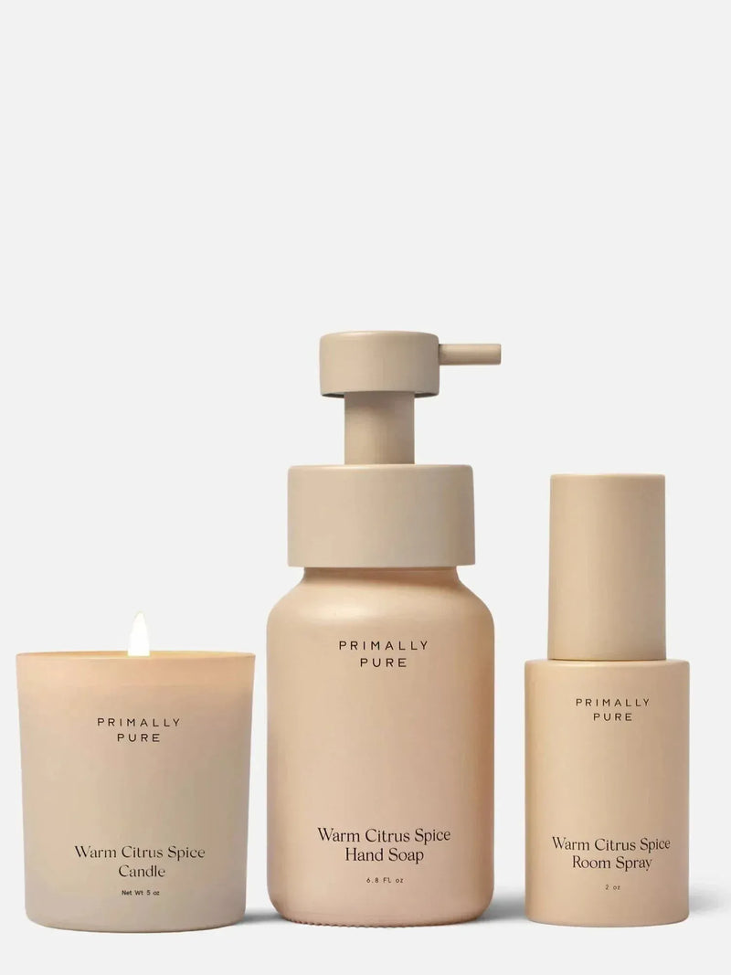 Warm Citrus Spice Home Collection Bundle Primally Pure