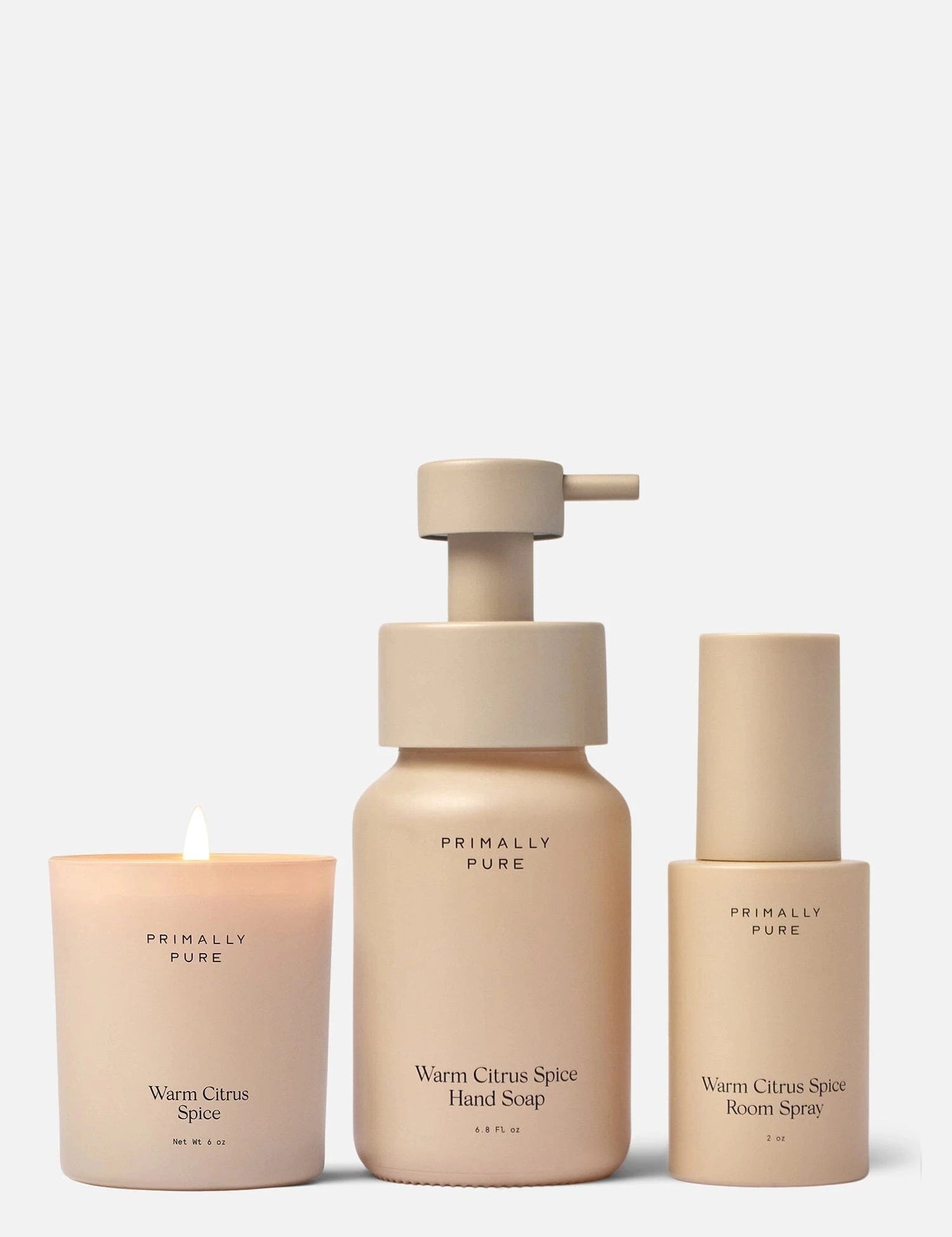 Warm Citrus Spice Home Collection Bundle Primally Pure 