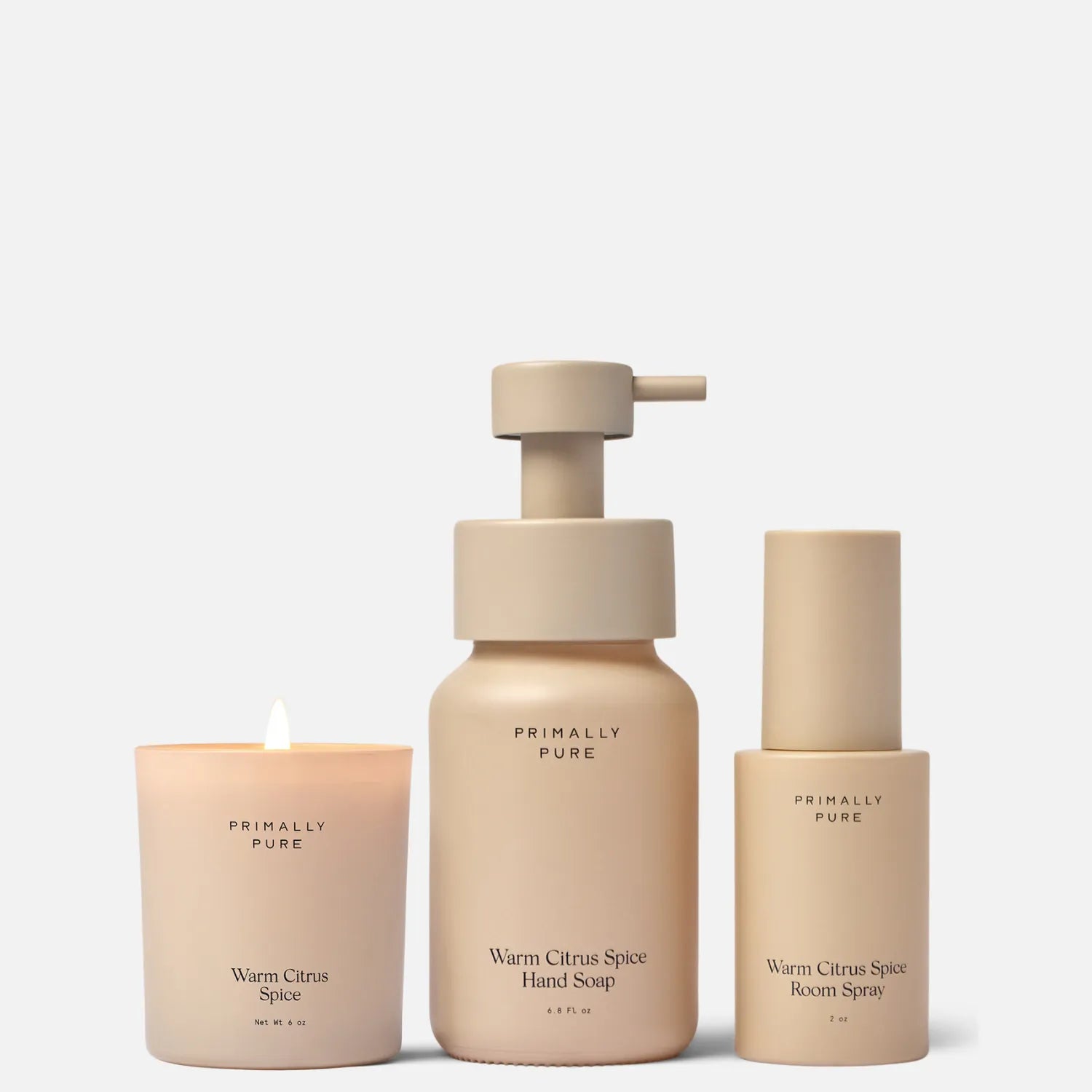 Warm Citrus Spice Home Collection Primally Pure