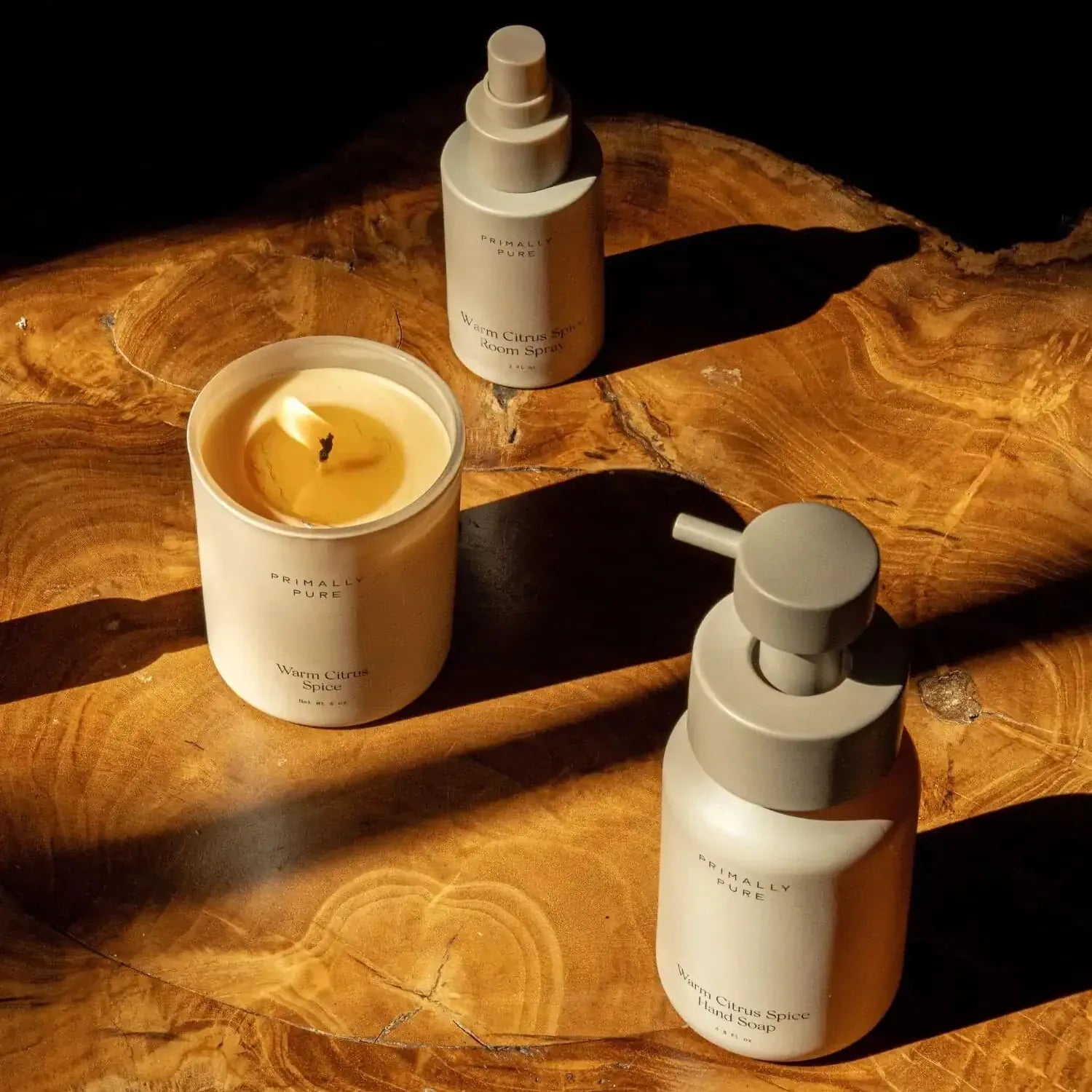 Warm Citrus Spice Home Collection Primally Pure