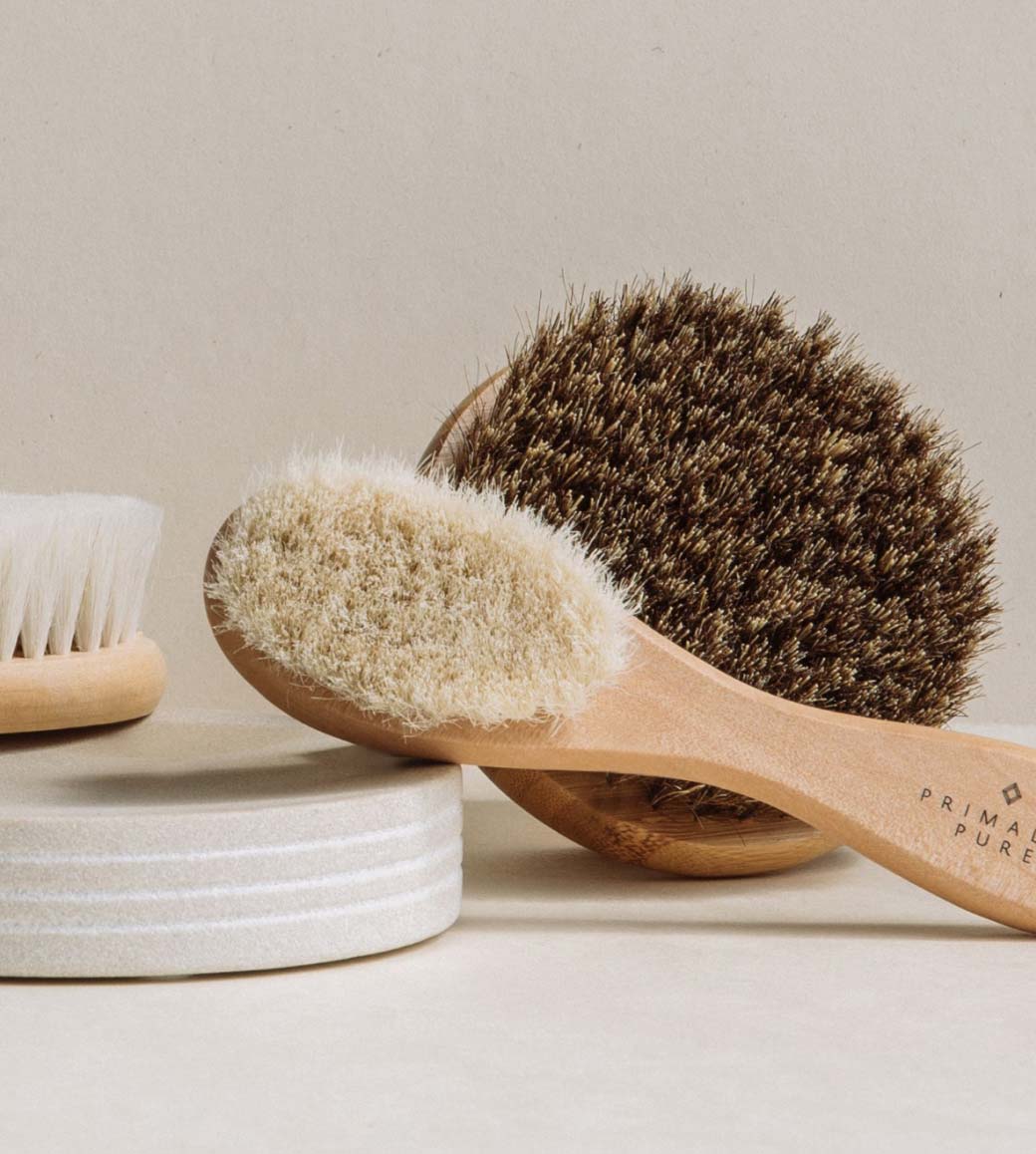 Three Different Dry Brushes