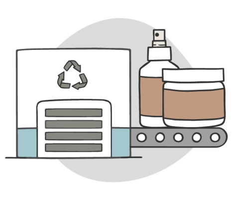 Primally Pure Recycling Program Icon